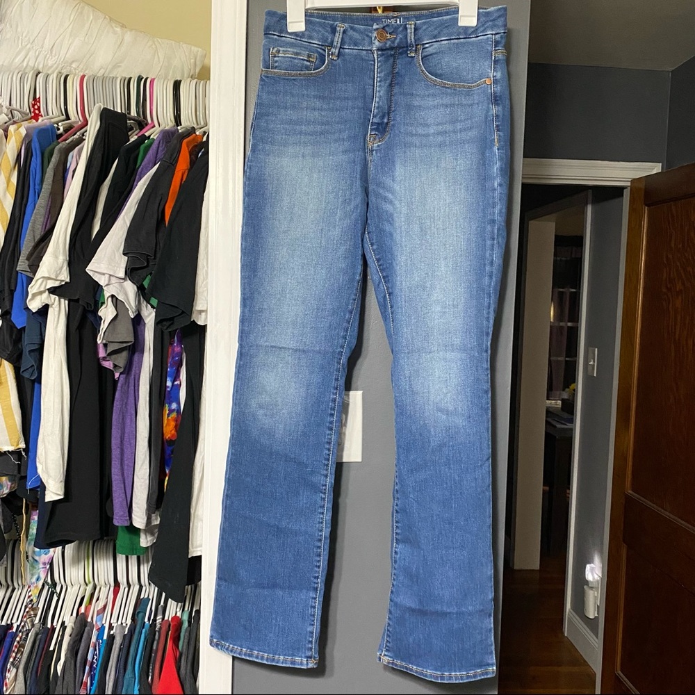 High Rise Boot Cut Jeans